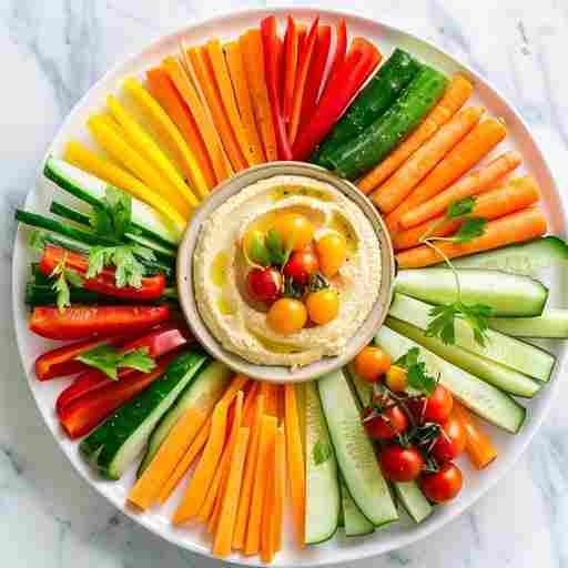 Free Colorful Veggie Platter