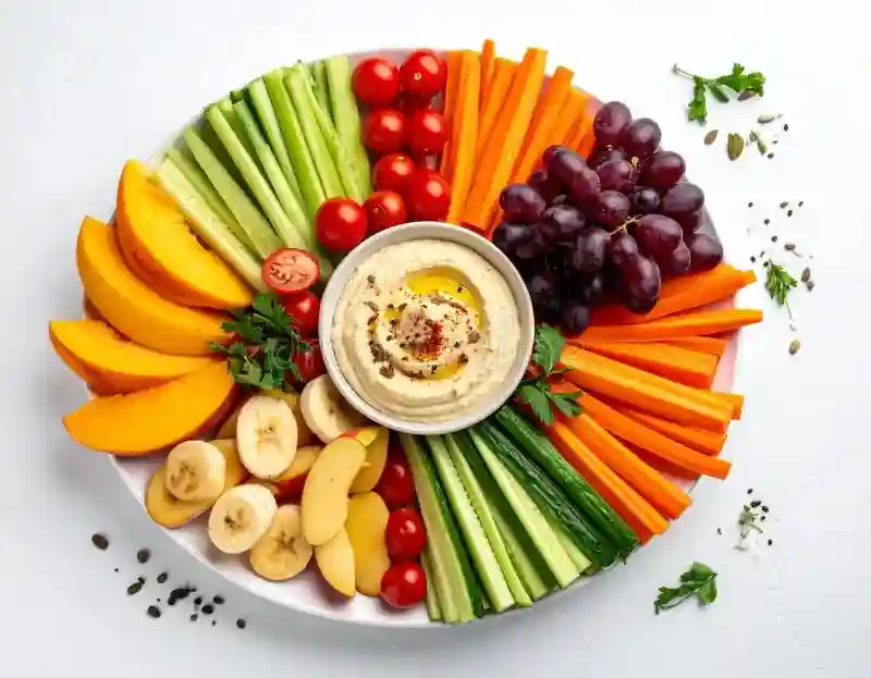 Fresh & Veg Vegetables Hummus Dip