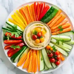 Free Colorful Veggie Platter